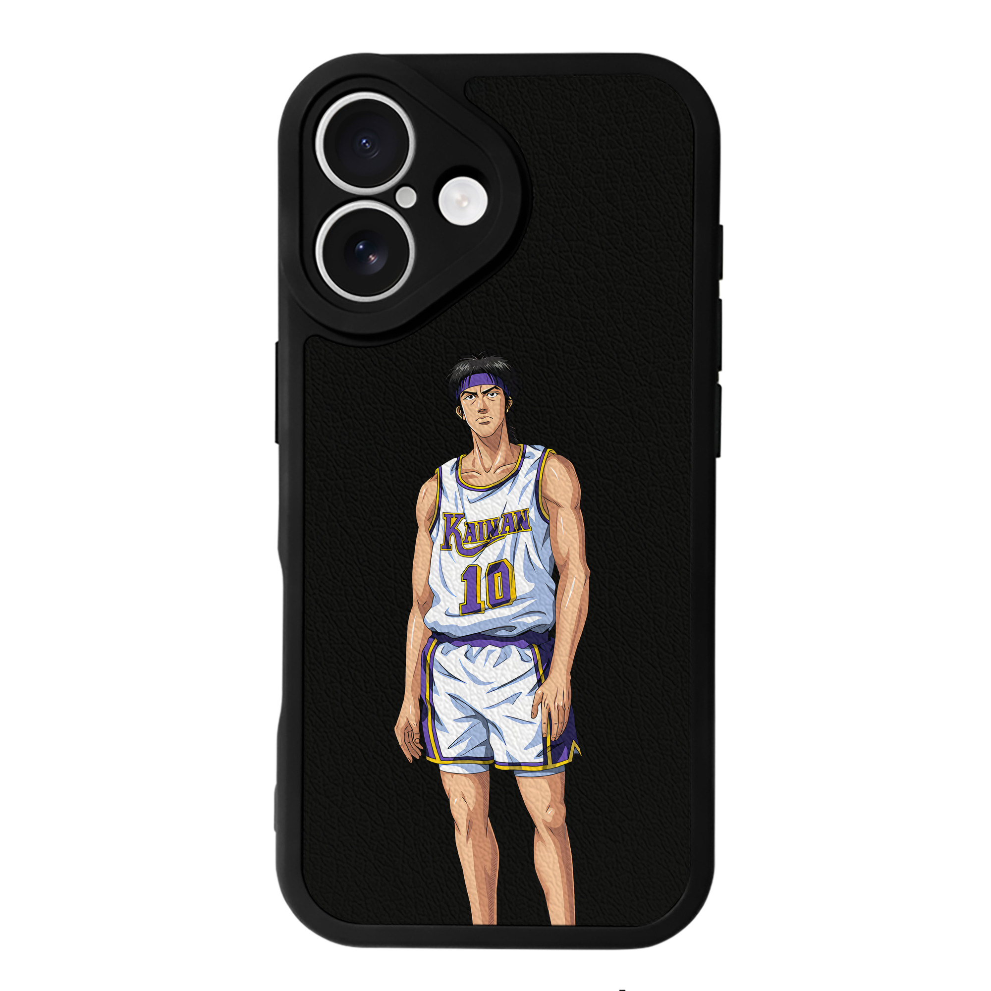 （画像用） SLAM DUNK／スラムダンク 【iPhone 16シリーズ対応】シリコンスマホケース（レザー調） 材質：シリコン